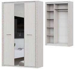 Шкаф трехстворчатый Гамма 20 (серия 4)