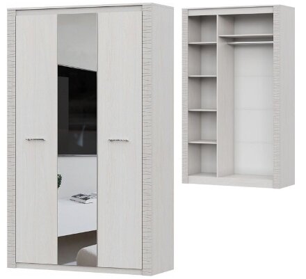 Шкаф трехстворчатый Гамма 20 (серия 4) 