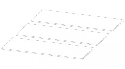 Кровать Бостон, Анкор светлый 