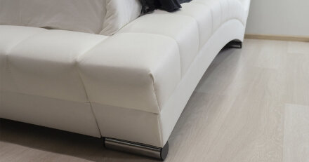 Интерьерная кровать Оливия, кожзам 