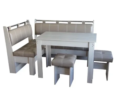 Кухонный уголок Аленка-25 (комплект со столом и табуретами)   