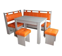 Кухонный уголок Аленка-25 (комплект со столом и табуретами)  