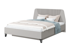 Кровать со спинкой МДФ и подъемным механизмом Кашемир