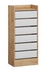 Обувница Ямайка ЯПТ-1, крафт золотой / белый 