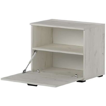 Обувница 600 Италия, Крафт Белый 