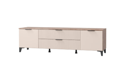 Тумба под ТВ  2 двери и 2 ящика Тоскана  