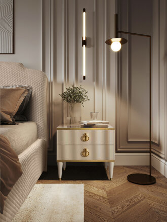 Тумба прикроватная  (2 ящика.) РМТП-2(s) Rimini Solo 