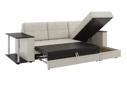 Диван угловой Атлант со столиком (кожзам) 