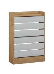 Обувница Ямайка ЯПТ-2, крафт золотой / белый 