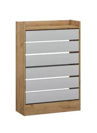 Обувница Ямайка ЯПТ-2, крафт золотой / белый  