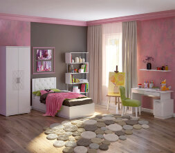 Подростковая кровать с подъемным механизмом Тиффани  