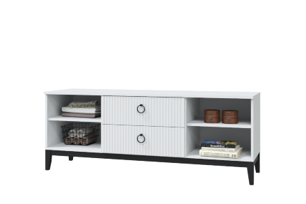 Тумба под ТВ с 2 дверями и 2 ящиками Шарлиз  