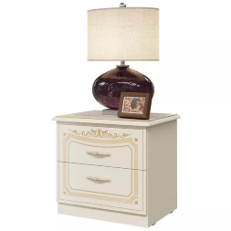 Тумба прикроватная СГ-05 Грация, Слоновая кость ​