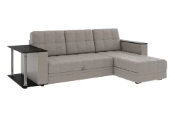 Диван угловой со столиком Атлант (рогожка) 
