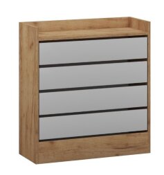 Обувница Ямайка ЯПТ-3, крафт золотой / белый 