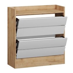 Обувница Ямайка ЯПТ-3, крафт золотой / белый 