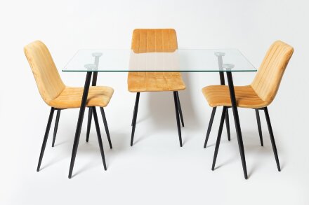 Обеденная зона Стол UDT 5003 \ Стул UDC 7066 (3шт) 