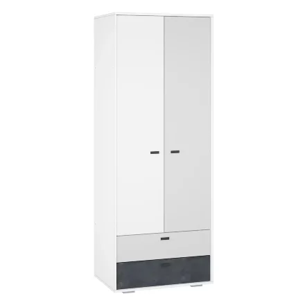 Шкаф двустворчатый с 2 ящиками Накки 