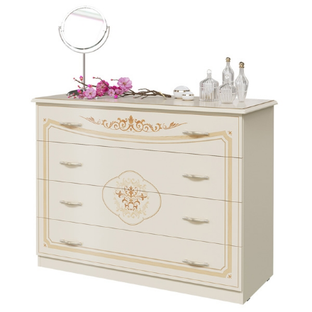 Комод СГ-06 Грация, Слоновая кость ​ 