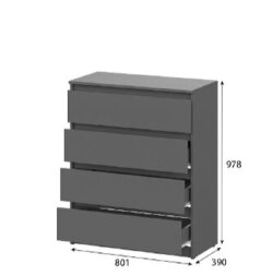 Комод 4 ящика Денвер