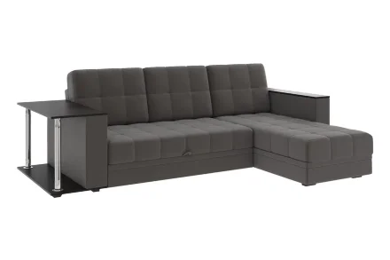 Диван угловой со столиком Атлант (велюр)  