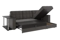 Диван угловой со столиком Атлант (велюр) 