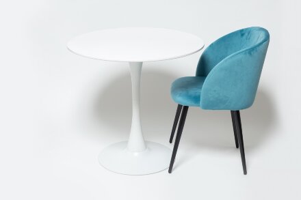 Обеденная зона Стол DT 89 \ Стул UDC 7083 Аквамарин 