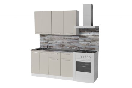 Кухонный гарнитур Дюна медиум, 140 см 