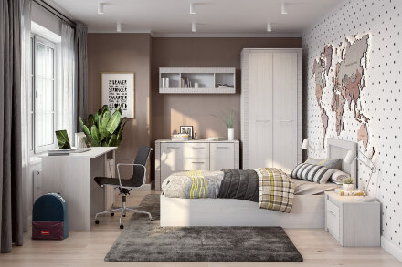 Полка навесная Гамма 20 (серия 4) 