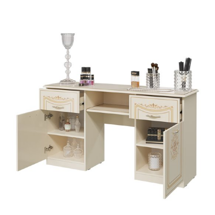 Стол туалетный СГ-07 Грация, Слоновая кость ​ 