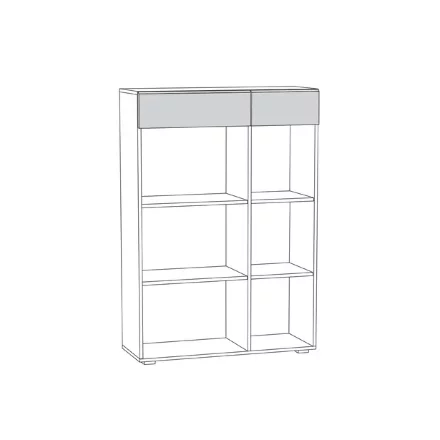 Комод Лайн 13.121 