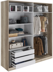 Шкаф четырехстворчатый Доминго