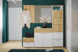 Тумба для обуви Санти НМ 013.26, крафт золотой