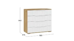 Комод Хилтон, Дуб Крафт