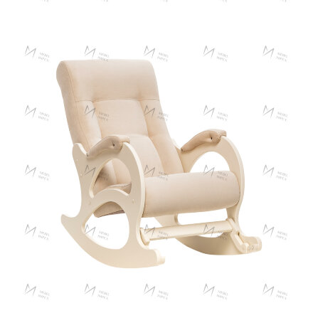 Кресло-качалка с подножкой 44 б/л  