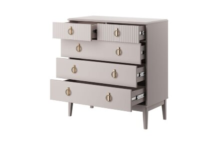 Комод 5 ящиков (890) Фарго, Льняной 