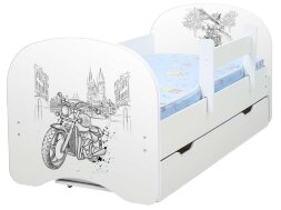 Детская кровать Байк