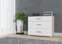 Модульная спальня Victor 2, сонома/белый 