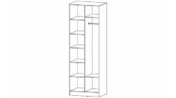 Шкаф 2-х створчатый Гамма