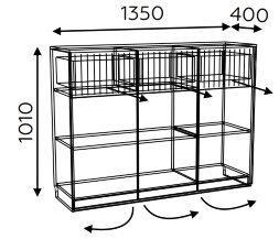 Комод Моника (мод.4)