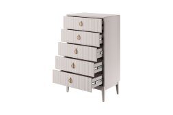 Комод 5 ящиков Фарго, Льняной