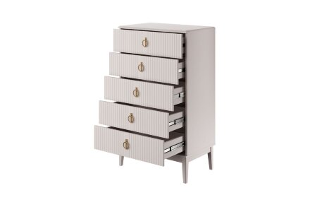 Комод 5 ящиков Фарго, Льняной 