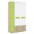 Шкаф 3-дверный Стиль, Лайм 