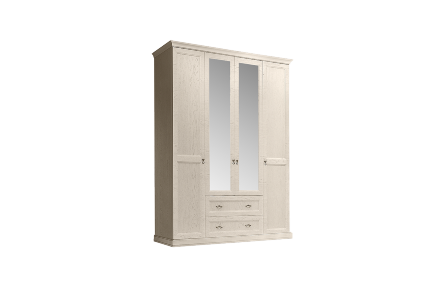 Шкаф 4 двери с ящиками Венеция ВНШ1/41 (с зеркалами) 