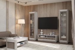 Тумба ТВ Фантазия, Кашемир патина