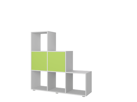 Стеллаж Горка, 6 ячеек 