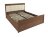 Кровать Ливорно, орех донской 