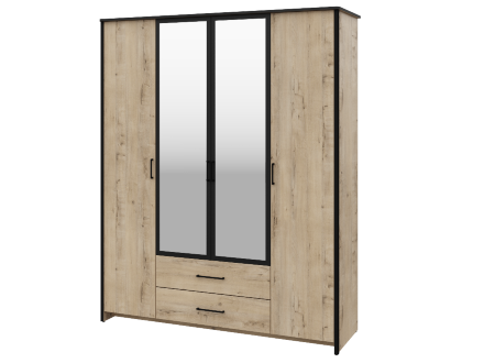 Шкаф 4-х дверный Berlin (Берлин) 