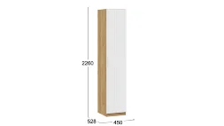 Шкаф для белья Хилтон, Дуб Крафт 