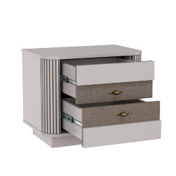 Тумба прикроватная Фантазия, Кашемир патина